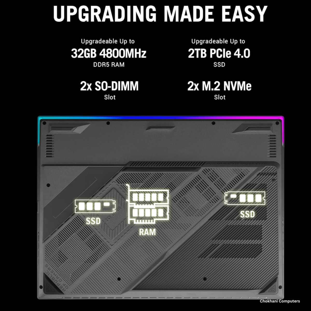 ROG Strix G16   G614JV-N4141WS - Image 2