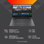 HP Victus 15-fb0108AX (7K8N1PA) (AMD Hexa Core Ryzen 5/8 GB/512 GB SSD/Windows 11/4 GB) - Image 5