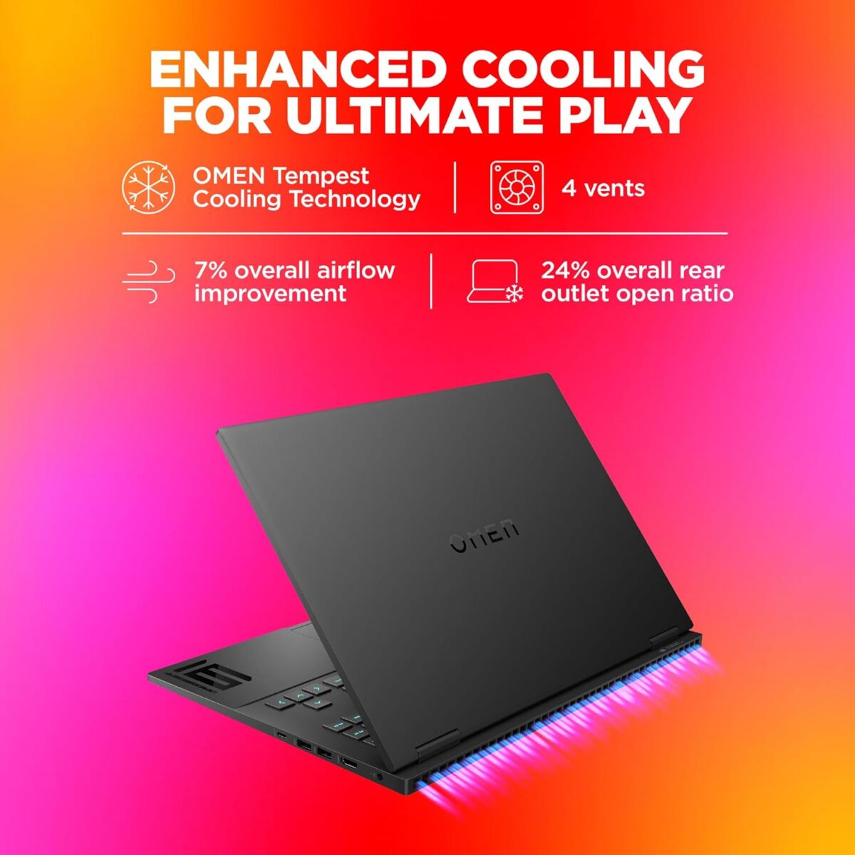 HP OMEN 40.9 cm (16.1) Gaming Laptop 16-xd0015AX - Image 3
