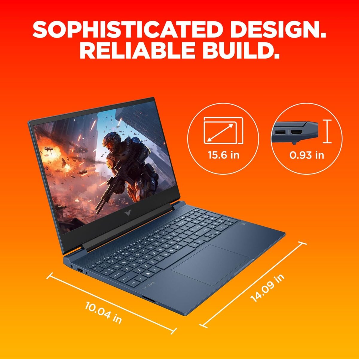 HP Victus 39.6 cm (15.6) Gaming Laptop 15-fa1317TX - Image 4