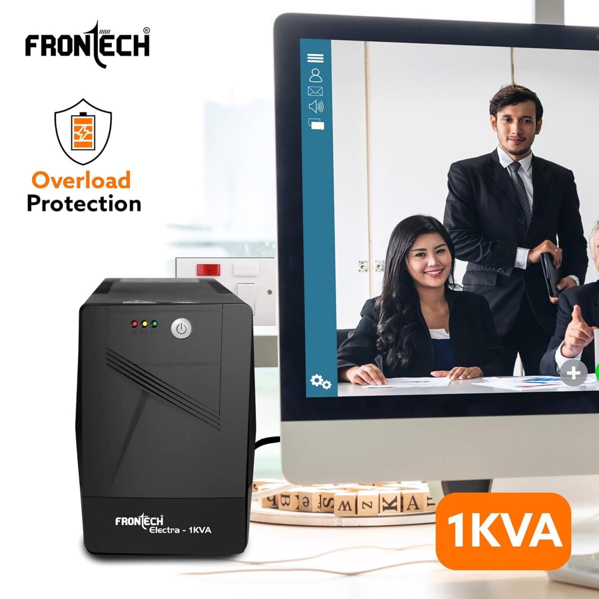 1KVA Frontech UPS - Image 3