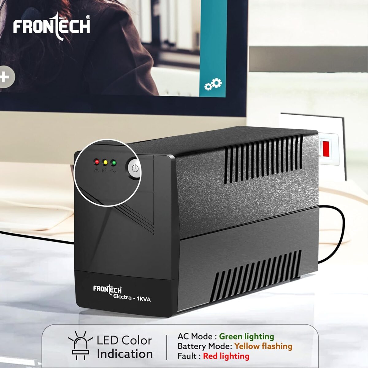 1KVA Frontech UPS - Image 2