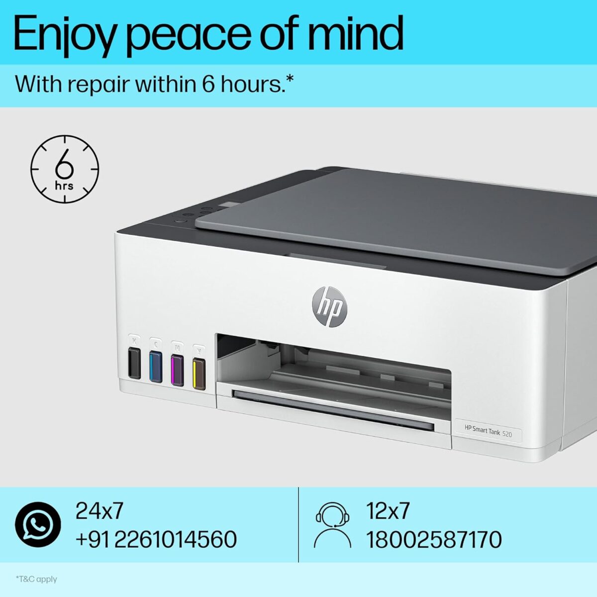 HP Smarttank Printer 520 - Image 3