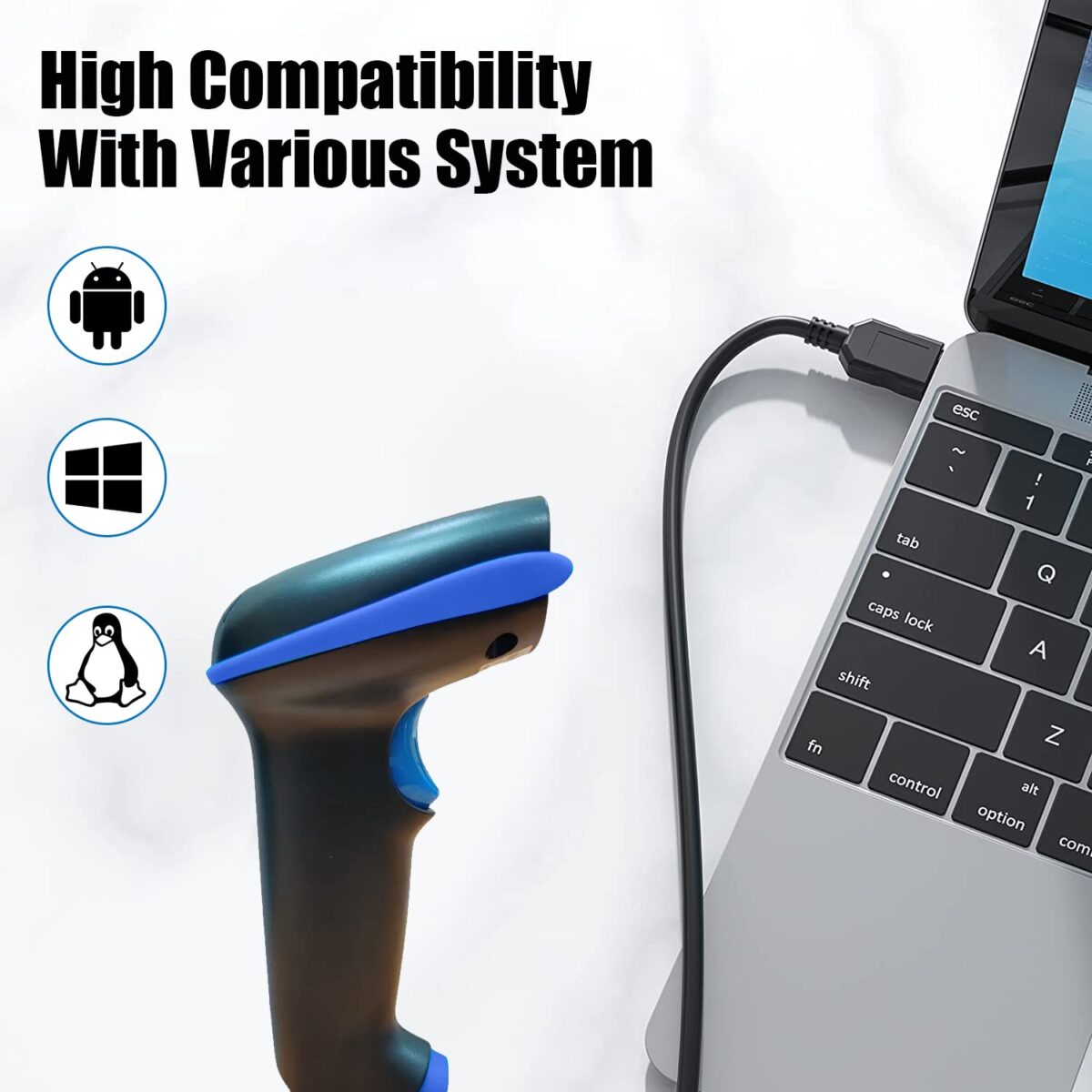 TVS L150 Wireless Barcode Scanner - Image 3